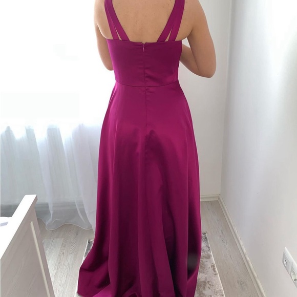 Xscape Plum Gown - Picture 2 of 7